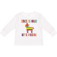thumbnail image 3 of Inktastic Cinco De Mayo Pinata Lets Fiesta Girls Long Sleeve Toddler T-Shirt, 3 of 5