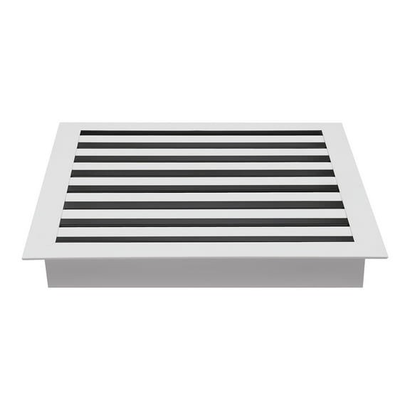 ChicHomey White Air Vent Standard Linear Slot Diffus 12x12 Modern Ac Vent Cover Decorative