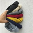 thumbnail image 3 of CoCopeanut 2020 New Knitted Hats for Women Skullcap Men Beanie Hat Winter Retro Brimless Baggy Melon Cap Cuff Docker Fisherman Beanies Hats, 3 of 6