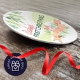 thumbnail image 3 of Soul Décor Christmas Ornaments Tree Decoration, Baby's First Christmas 2020 Ornament, Large 3.75" Round Metal Ornament, Velvet Pouch Included, 3 of 7