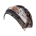thumbnail image 2 of AOOCHASLIY Hats for Women Women India Hat Muslim Ruffle Cancer Chemo Hat Beanie Scarf Turban Head Wrap Cap, 2 of 2