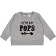 thumbnail image 2 of Inktastic I Love My Pops with Arrow Baby Sweatshirt, 2 of 4