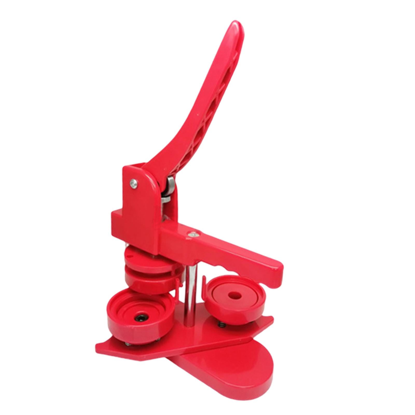 Button Maker Machine Pin Buttons Pin Making Button Making Supplies with Button Parts ,Beginner-Friendly