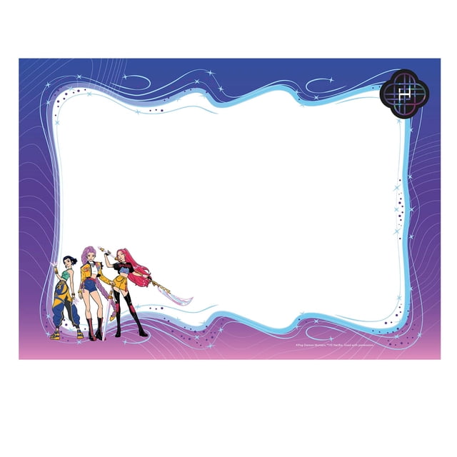 Poster Pizzarron Magico Upak Guerreras K-pop