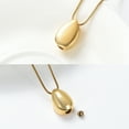 thumbnail image 4 of Constantlife Teardrop Cremation Urn Pendant Cremation Jewelry for Ashes Holder Necklace that Opens Inside, 4 of 5