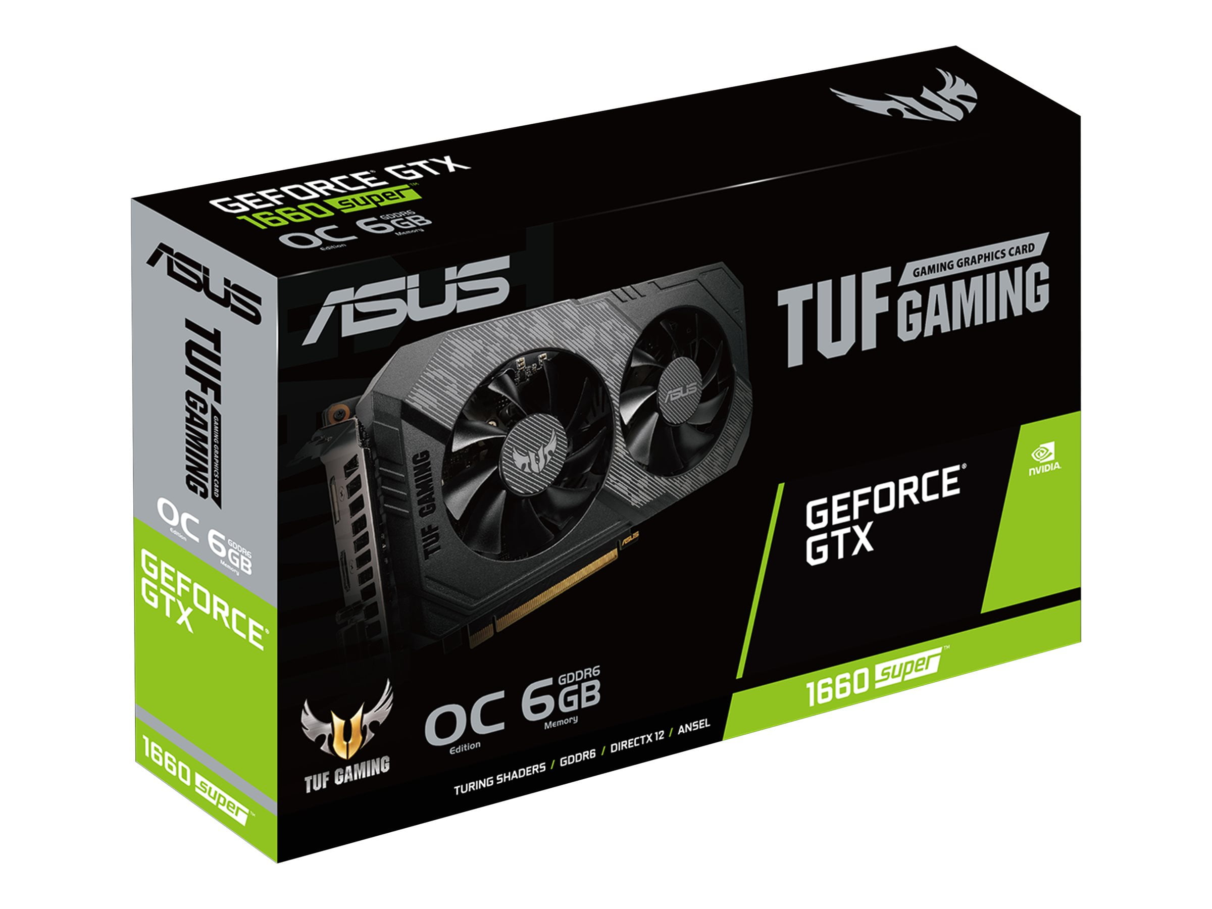 ASUS TUF Gaming GeForce GTX 1660 SUPER 6GB GDDR6 PCI Express 3.0 x16  Graphics GPU Video Card - Walmart.com