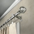 thumbnail image 2 of Ludmila 13/16" Bay Window curtain rod 20"-36", 38"-72" - Satin Nickel,(ABay-90-5), 2 of 5