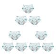 thumbnail image 2 of Guardurnaity Período de dibujos animados Bragas Ropa interior menstrual Calzoncillos Lencería Calzoncillos Transpirable Hija Dama Adolescente Type1 NO1, 2 of 6