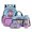 Baseball Ice Cream Drip 1, variant on Xoenoiee Baseball Ice Cream Print Backpack with Lunch Box Pencil Case Water Bottle Sleeve Set for Kids Drip Design Elementary Preschool School Bookbag 4-in-1 Student Back Pack Satchel Travel Daypack