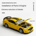 thumbnail image 5 of CCA DIY Customizable 1:43 Scale Ford Mustang Alloy Car Model Kit - Unique Racing Car Collectible for Hobbyists & Enthusiasts, 5 of 9