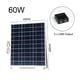 thumbnail image 2 of Panel Solar de 60 W, PortáTil, 5 V, USB Dual, Cargador RáPido, Kit de Panel, BateríA de Carga de Emergencia para Exteriores, Cargador de TeléFono de Viaje, 2 of 5