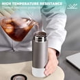 thumbnail image 2 of Slicone - Bote de taza, protector de fondo de botella protectora, protector inferior de taza, resistente a altas temperaturas, funda para botella de agua de sillicone, 2 of 3