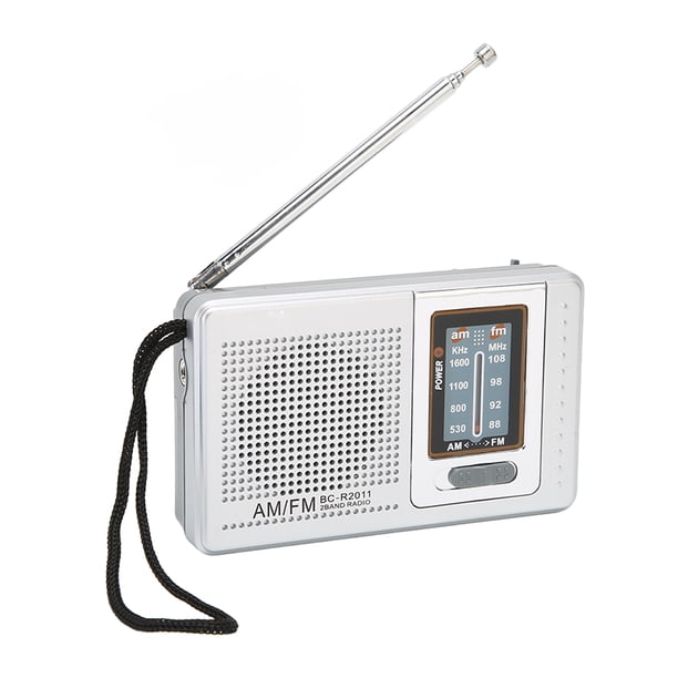 Radio portátil, radio AM FM, radio digital a batería, radio AMFM, eficiencia óptima