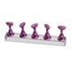 thumbnail image 5 of Soporte de práctica para uñas acrílicas, herramienta de manicura duradera para uñas postizas, maquillaje casero Galvanoplastia rosa, 5 of 7