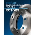 thumbnail image 3 of Detroit Axle - Rear Brake Kit for 2009-2018 Dodge Ram 2500 3500 Disc Brake Rotors and Ceramic Brakes Pads 2010 2011 2012 2013 2014 2015 2016 2017 Replacement, 3 of 8