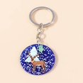 thumbnail image 1 of LLavero de Navidad para hombre y mujer, colgante de bolso, joyería DIY, regalos de fiesta, muñeco de nieve, ciervo, Santa Claus, 1 of 4