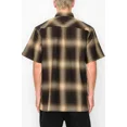 thumbnail image 6 of Victorious Men's Old School Plaid Flannel Short Sleeve Shirts VSS30 - BROWN - LRG, 6 of 6