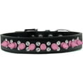 thumbnail image 4 of Pet and Dog Spike Collar, "Double Crystal  Light Pink Spikes", 4 of 5