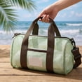 thumbnail image 5 of Quick-Dry Beach Shoulder Bag, Lightweight Swimming Gym Tote, Handheld & Crossbody Vacation Travel Pouch(6.7"*11.8",Green), 5 of 5