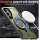 thumbnail image 2 of Funda Magnética para Samsung Galaxy S25 FE Funda con soporte [Compatible con MagSafe] Protección Militar contra Caídas Funda de teléfono de TPU Suave Duradera a prueba de golpes, 2 of 6