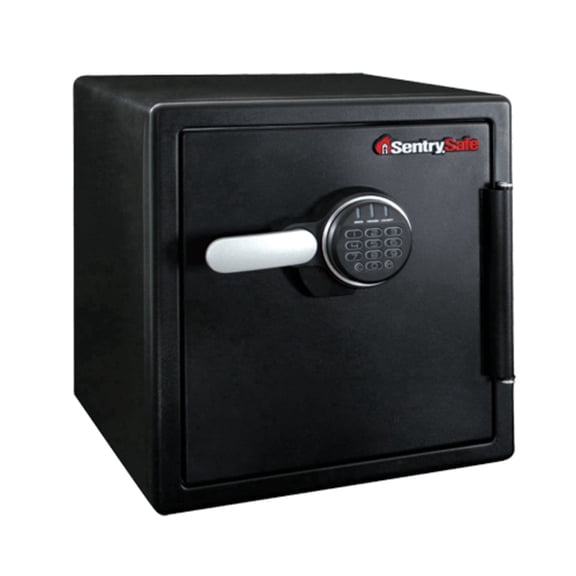 SentrySafe SFW123FUL Fire/Water Security Safe with Digital Keypad Lock, 1.2 Cu-Ft, Black
