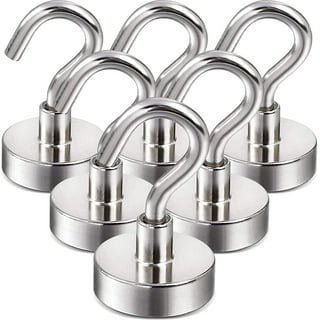 DIYMAG Magnetic Hooks, Strong Magnet Hooks for Kitchen, Home
