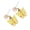 Yellow, variant on SPRING PARK Women's Crystal Butterfly Shape Cubic Zirconia Stud Earrings