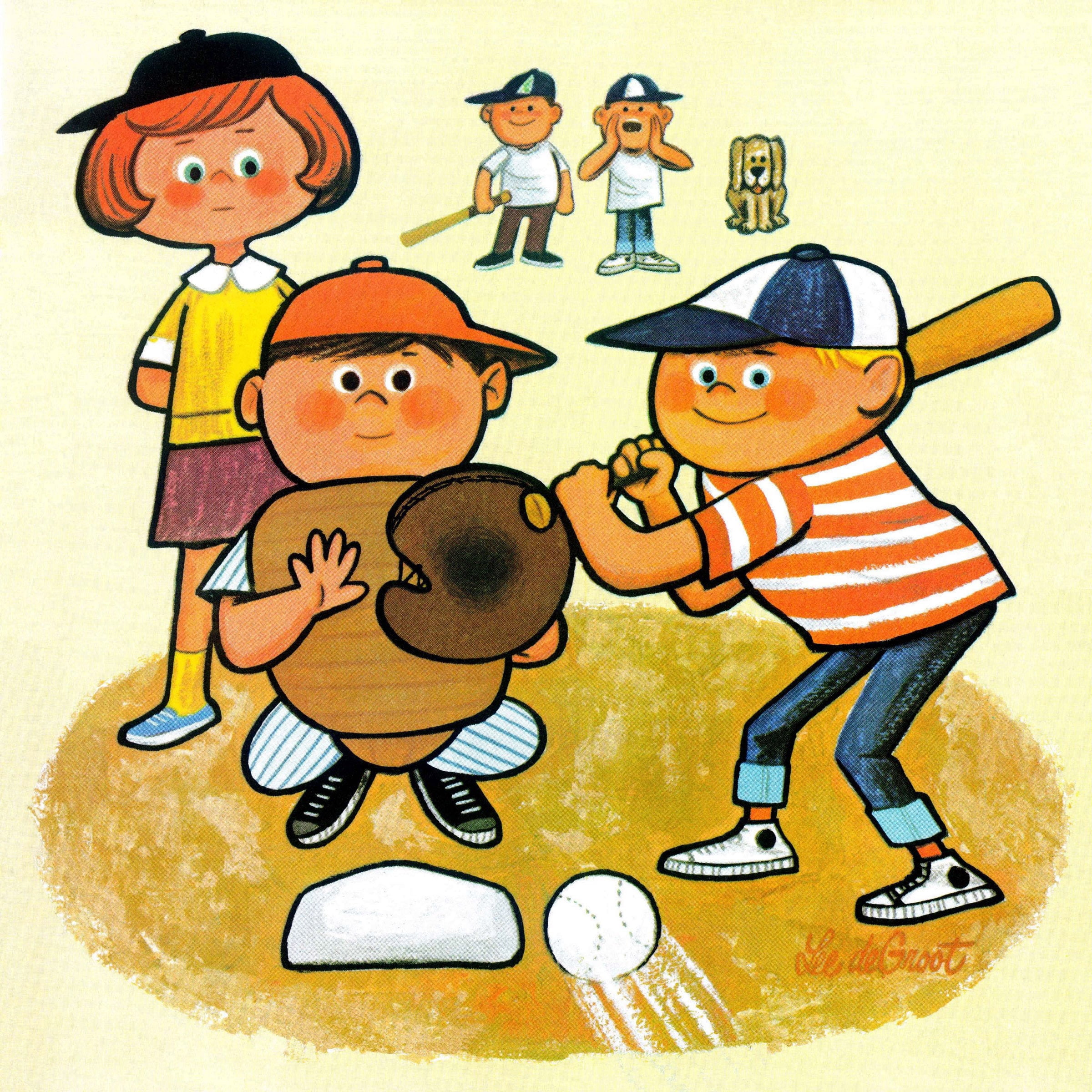 Marmont Hill "Baseball Team" by Curtis Painting Print on Canvas
