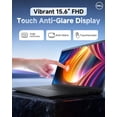 thumbnail image 4 of Dell Inspiron 15 i3530 Business Laptop, 15.6" FHD Touchscreen Display, Intel 10-Core i5 1334U (Up to 4.6GHz), 8GB RAM, 512GB SSD, Intel UHD Graphics, Windows 11 Pro, 4 of 9