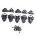 thumbnail image 3 of Toggle Latch Catch, Exquisite Retro Charming Latch Hasp  For Gift Boxes For Jewelry Boxes For Wooden Boxes For Decorative Cabinets Red Bronze,White Nickel, 3 of 8