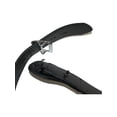 thumbnail image 3 of Size 32 Mens Leather Fully Lined Sam Browne 2 1/4 Inch Belt, Black, 3 of 5
