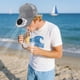 thumbnail image 5 of Sombrero con ventilador solar, transpirable, protector solar, con carga solar, con ventilador, protector solar, USB, portátil y pequeño., 5 of 6