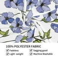 thumbnail image 4 of Pofeuu Blue Flax Flowers Print Wall Tapestry Decoration Wall Hanging Tapestry 60 x 51 Inch, 4 of 6