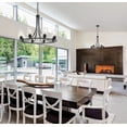 thumbnail image 5 of 9728-RBZ Millennium Lighting Ashford - 8 Light Chandelier-28 Inch Tall and 32 Inch Wide-Rubbed Bronze Finish    -Traditional Installation, 5 of 9