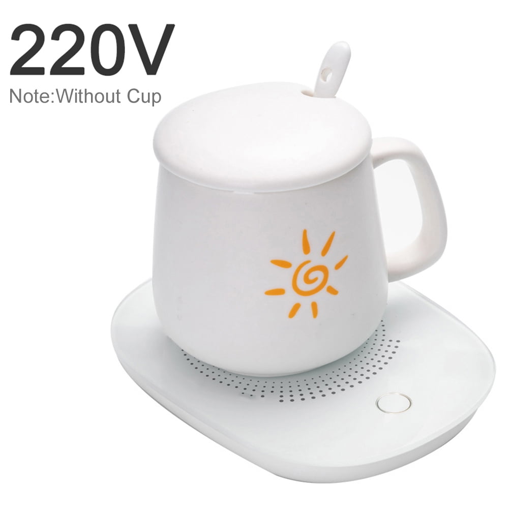 55℃ Electric Thermostatic Cup Coaster Mug Milk Tea Coffee Drink Warmer
