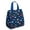 Dark Blue Dinosaurs, variant on Dark Blue Dinosaurs Palms Clouds Pattern Insulated Lunch Bag for Women & Adults,Large Portable Soft Cooler Lunch Bag,Thermal Food Storage Tote with Pearl Cotton,8.66L,8.75x5.75x9.5 Inch