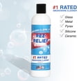 thumbnail image 2 of 4 Pack Rez Relief by SnowTree - Glass Cleaner Solution for Glass, Ceramic, Metal & Silicone - 12 Fluid Oz Bottle (4 Pack) - Refreshing Citrus Scent Glass Cleaner Liquid - Removes 420 Stains & Smells, 2 of 4