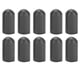 thumbnail image 3 of Silent Punta Drumsticks Drum Sticks Rubber Practice Tips,10 Pcs Consejos de Práctica Silenciosa de B Tambor Accesorios Baquetas Drumstick Tips Baquetas Spptty no, 3 of 7