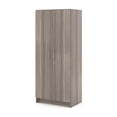 thumbnail image 6 of Tot Mate Double-Door Tall Cabinet, Gray Wood Laminate, 30"W x 20 1/2"D x 72"H, Assembled, 6 of 7