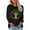 A Black, variant on Womens Sweatshirt Graphic Crewneck Sweatshirt Fall Soft Cotton Blend Trendy Tree Printed Pullover Hoodie Hoodie Women Grey XL