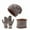 Khaki6#, variant on Caywon Men Women Winter Warm Thickened Hat Scarf Solid Color Gloves 3 Piece Set Ideal for Cold Weather Keeps Head Neck Hands Cozy Suitable for Outdoor Activities