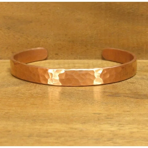 Pure Solid Copper Cuff Bracelet For Women and Men Arthritis Copper Bangle