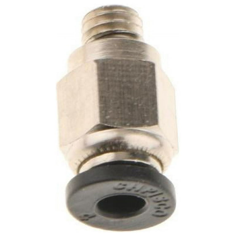 PC4-M6 Pneumatic Straight Fitting 4mm Thread M6 Connector