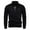 Black, variant on JHLZHS Mens Hooded Sweatshirt Zip up Insulated 2024 Men's Long Sleeved Semi Zipper Casual Solid Color Pocket Decoration Basic Top Hoodie Crop Sweatshirt White Sweatshirt Men