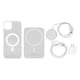 thumbnail image 1 of Cargador inalámbrico magnético de 20 W, cargador portátil inalámbrico magnético de carga rápida para iPhone 100-240 V, 1 of 14
