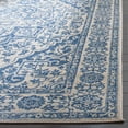 thumbnail image 5 of SAFAVIEH Brentwood Adams Oriental Area Rug, Navy/Light Gray, 3' x 3' Square, 5 of 11