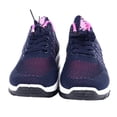 thumbnail image 3 of Zapatillas deportivas Nikou suela gruesa cómodas con cordones para deportes al aire libre color azul y rosa 39, 3 of 15