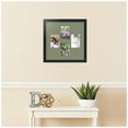thumbnail image 2 of ArtToFrames Collage Photo Picture Frame with 4 - 4x6" Openings, Framed in Black with Basil and Black Mats (CDM-3926-498), 2 of 8