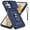 Blue, variant on for Motorola Moto G Stylus 5G 2025 Case with Camera Slide Cover, Military Grade Drop Protection Magnetic Ring Holder Kickstand Protective Phone Case for Moto G Stylus 5G 2025,Blue