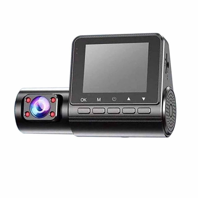 zanvin Auto Parts 2 Channel Dash Cam Front and Inside, 1080P Dash Camera for Cars, Dashcam Two Way Car Camera with IR Night Vision, Loop Recording, Motion Detection, Gift for Family